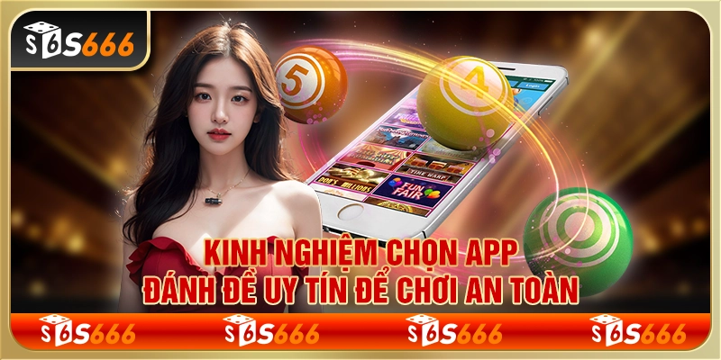 Kinh nghiệm chọn app đánh đề uy tín để chơi an toàn