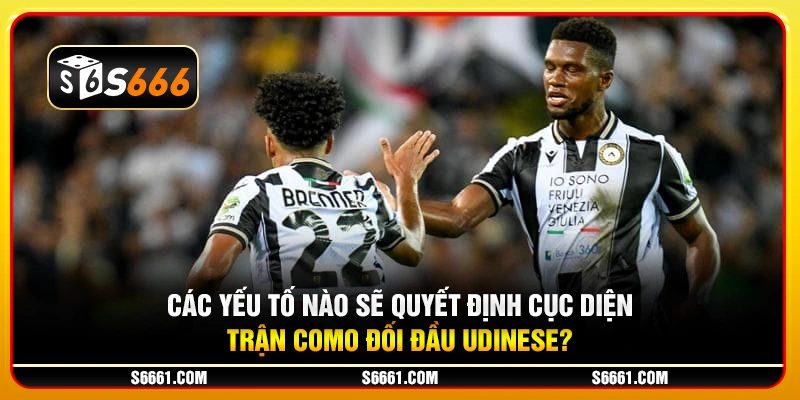 Các yếu tố nào sẽ quyết định cục diện trận Como đối đầu Udinese?