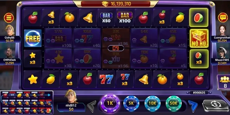 Nguyên tắc cơ bản trong xèng hoa quả 